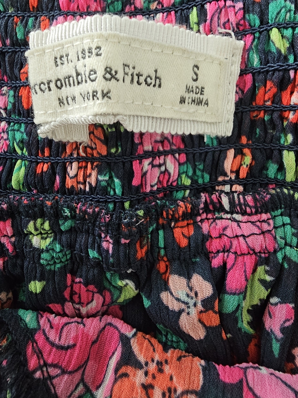 Floral Strapless Ruffle Bustier Top - Picture 3 of 3